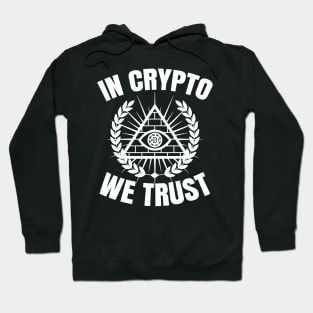 In Crypto We Trust Cryptocurrency Gift Bitcoin Shirt Hoodie